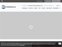 Tablet Screenshot of en.tecnargilla.it